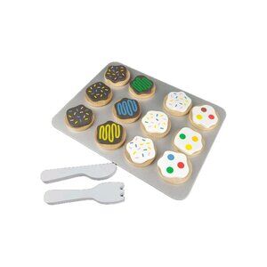 Melissa & Doug Cookie Dough Slice & Bake Wooden Pretend Food Kitchen